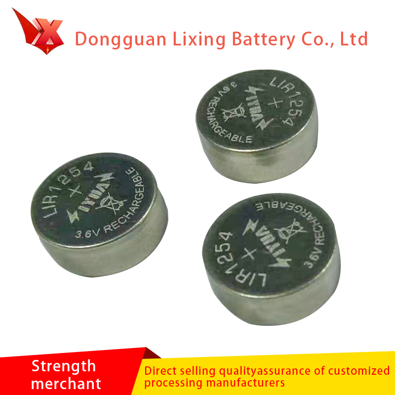 Producent Dostosowany Bluetooth LIR1254 Bateria Bateria High Sound Polimer Battery Litowo akumulator
